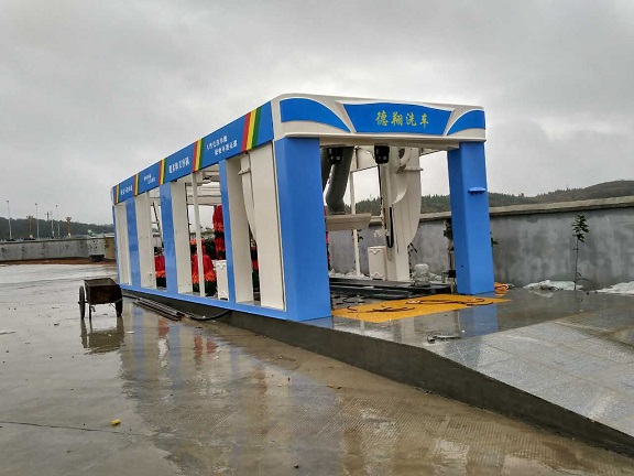 隧道式洗車機9